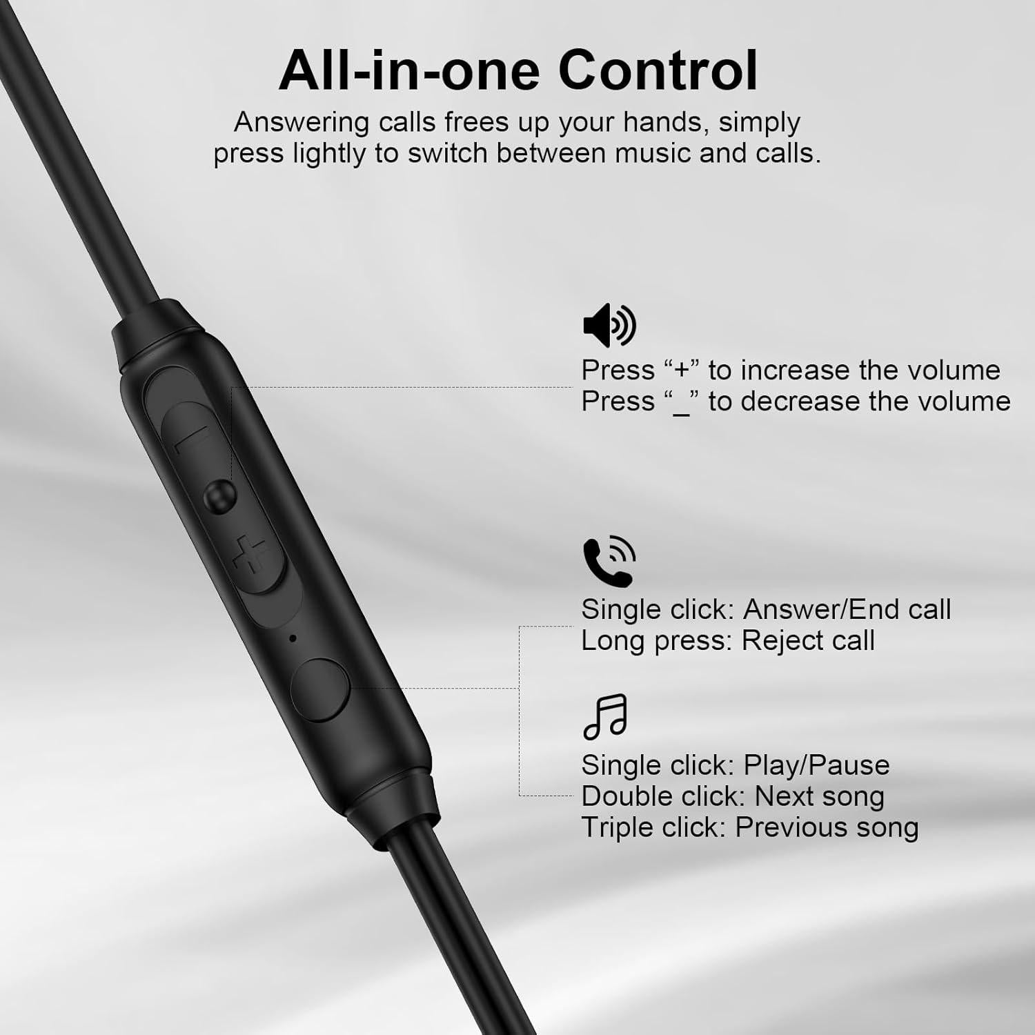 Auriculares USB C REPIND J026 con Micrófono y Control Volumen