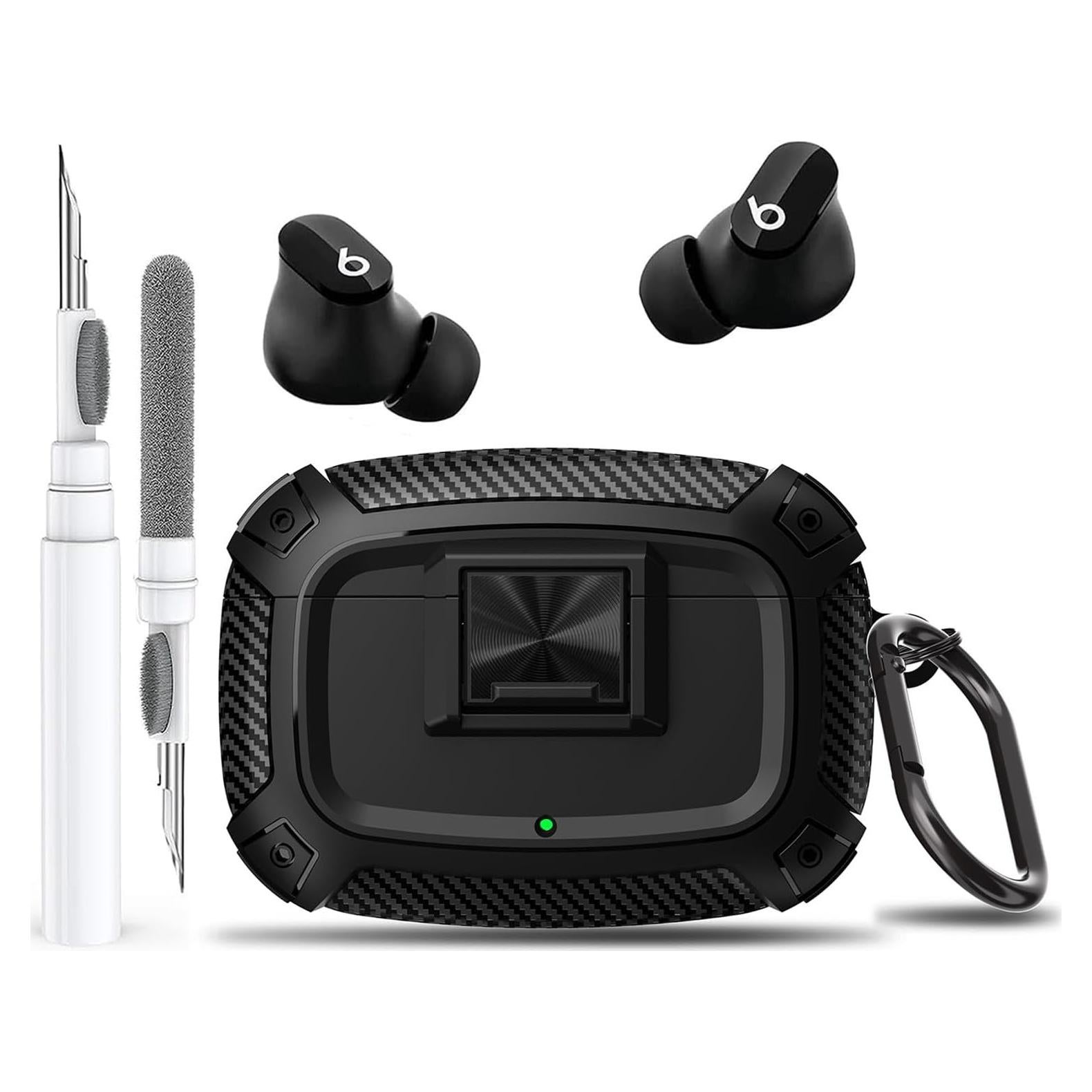 Funda Dura Olytop para Beats Studio Buds Plus - Negro