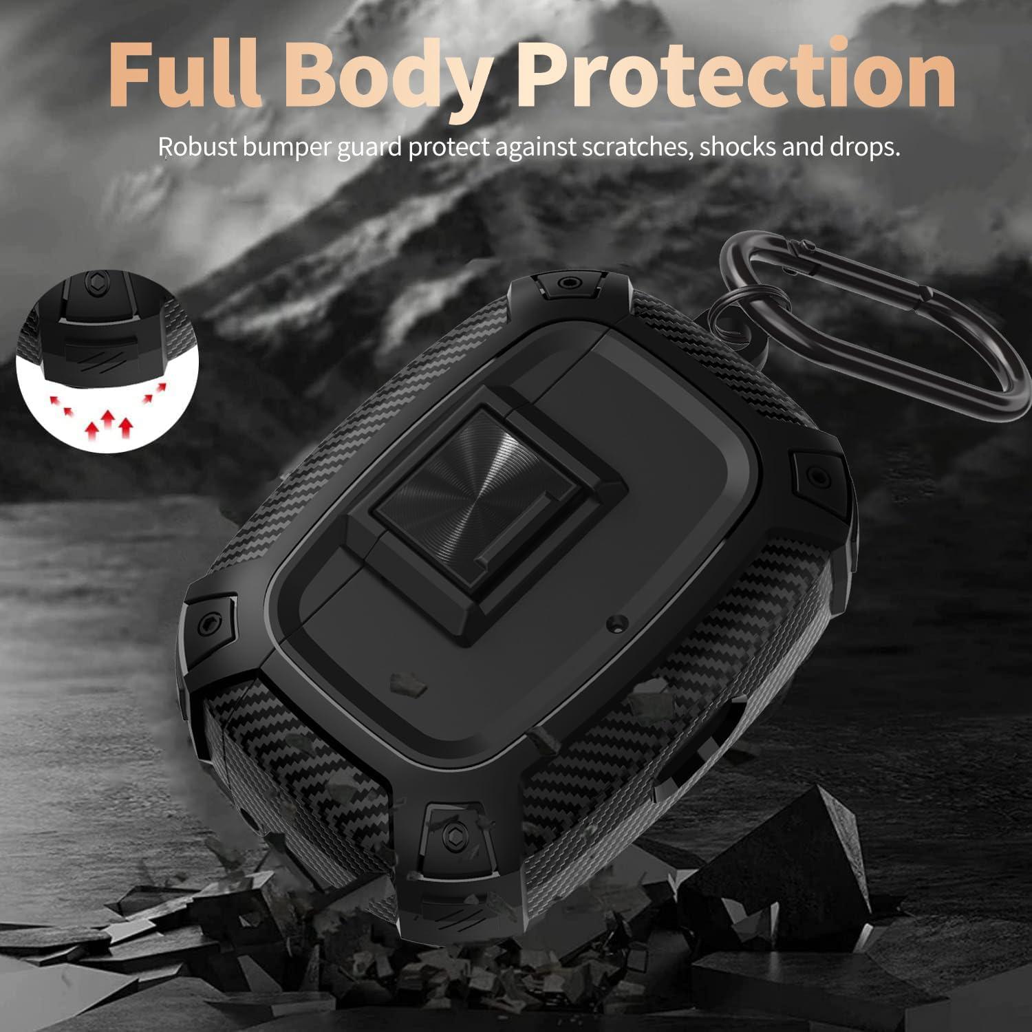 Funda Dura Olytop para Beats Studio Buds Plus - Negro