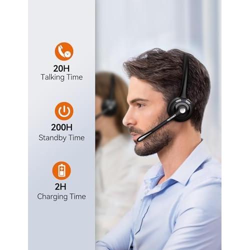 Auricular Inalámbrico TECKNET HS004 Bluetooth 5.2 con Micrófono