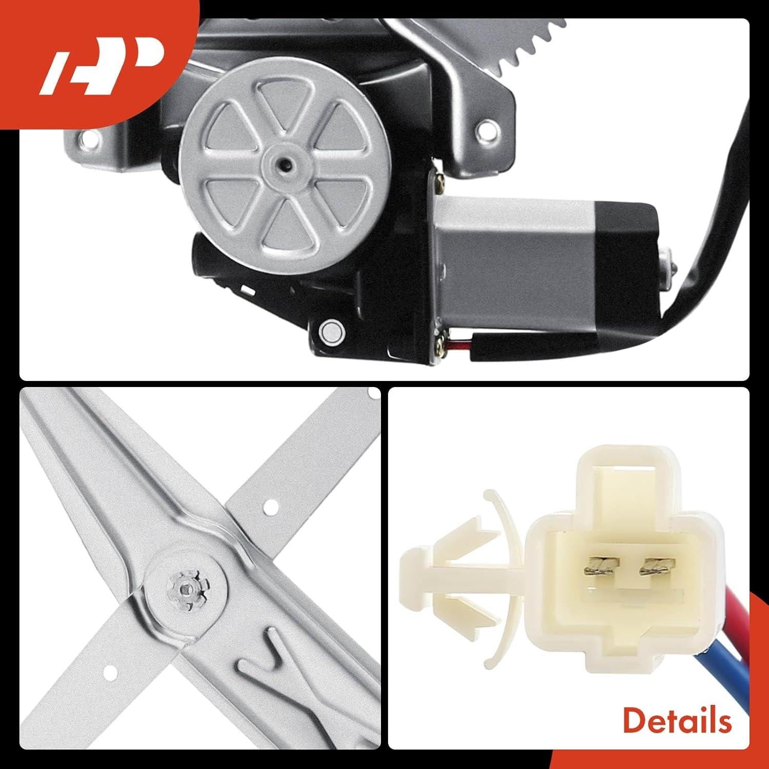 Regulador de Ventana Eléctrico A-Premium Toyota Camry 1997-2001