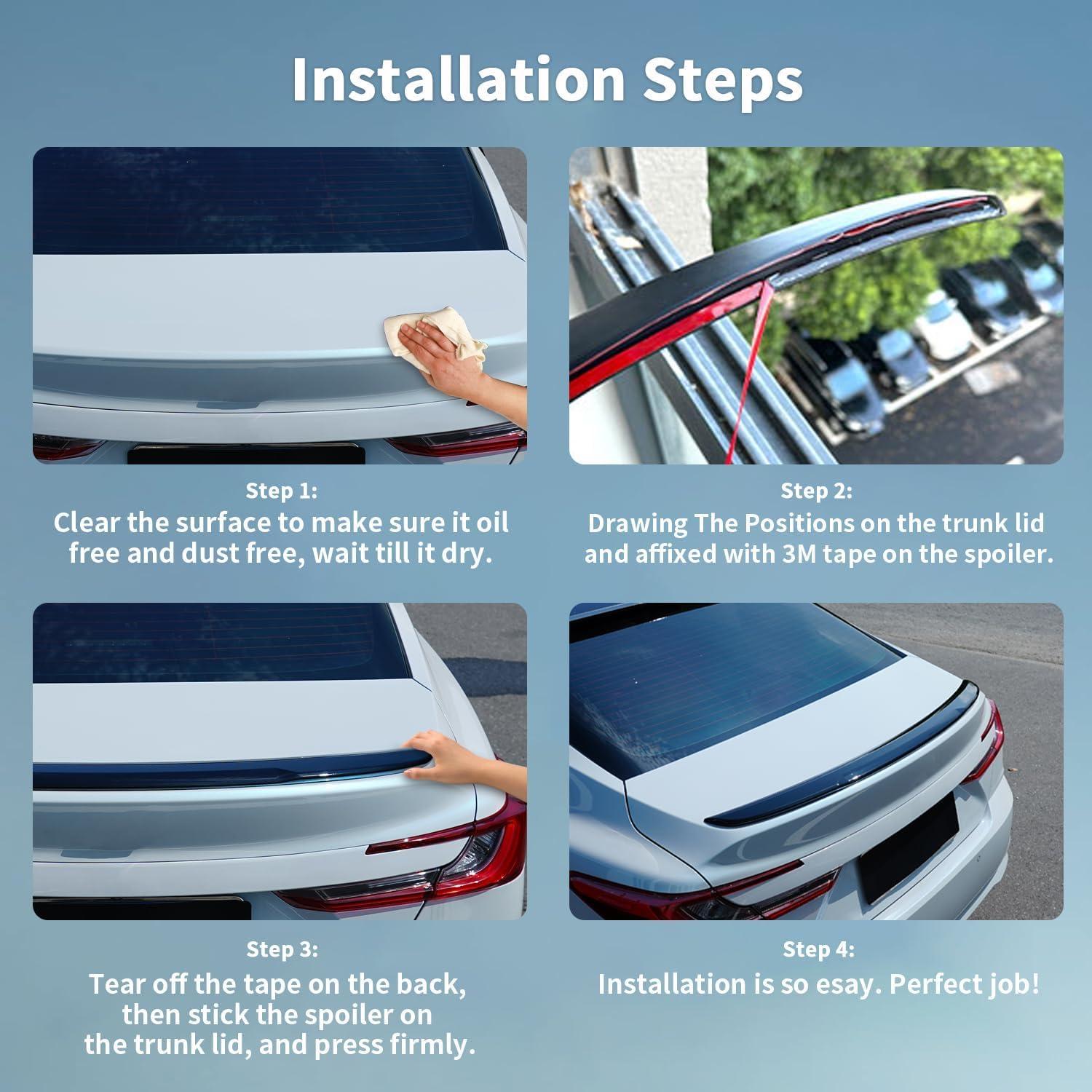 Alerón Trasero Arqueado Archaic para Toyota Camry 2025-2026