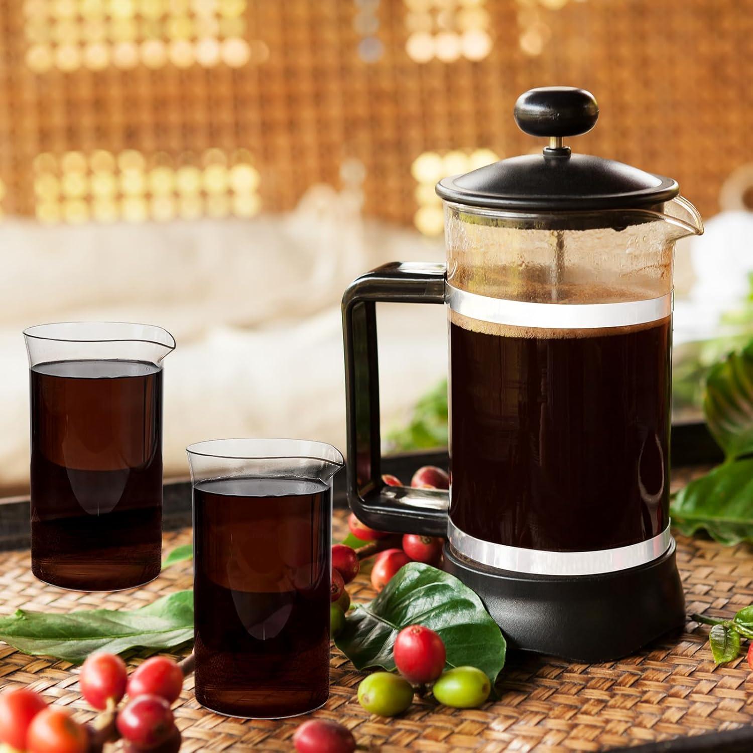 Maxdot Jarra de Repuesto para Prensa Francesa 354 ml Vidrio Borosilicato