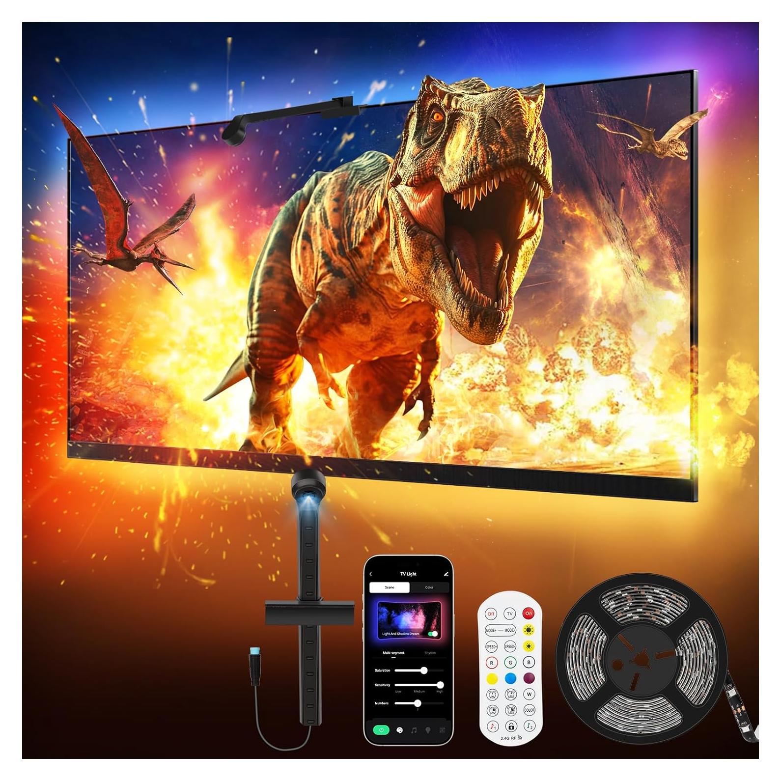 Luz de Fondo LED Echosari 4.5m RGB para TV 55-65"