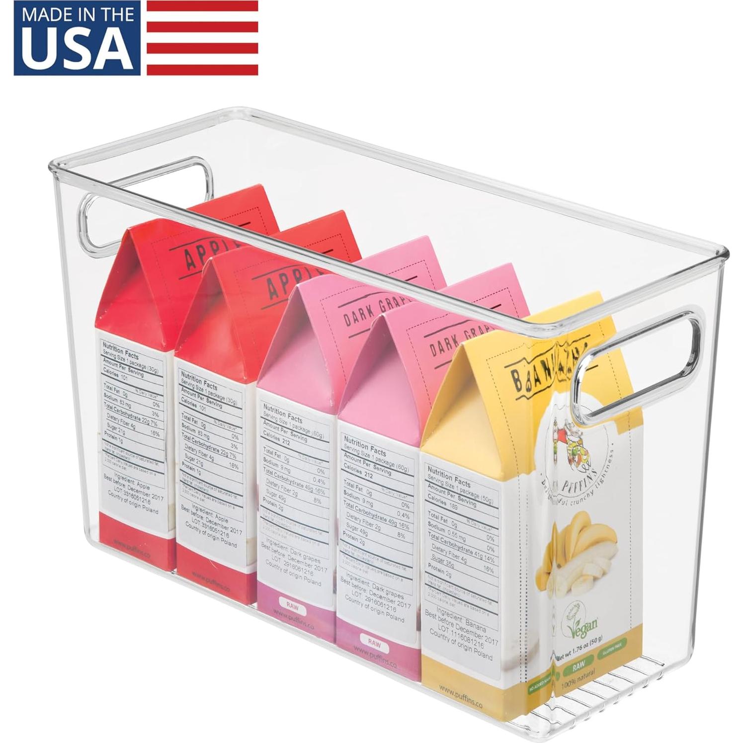 Contenedor Organizador Apilable iDesign Linus 30.5x12.7 cm