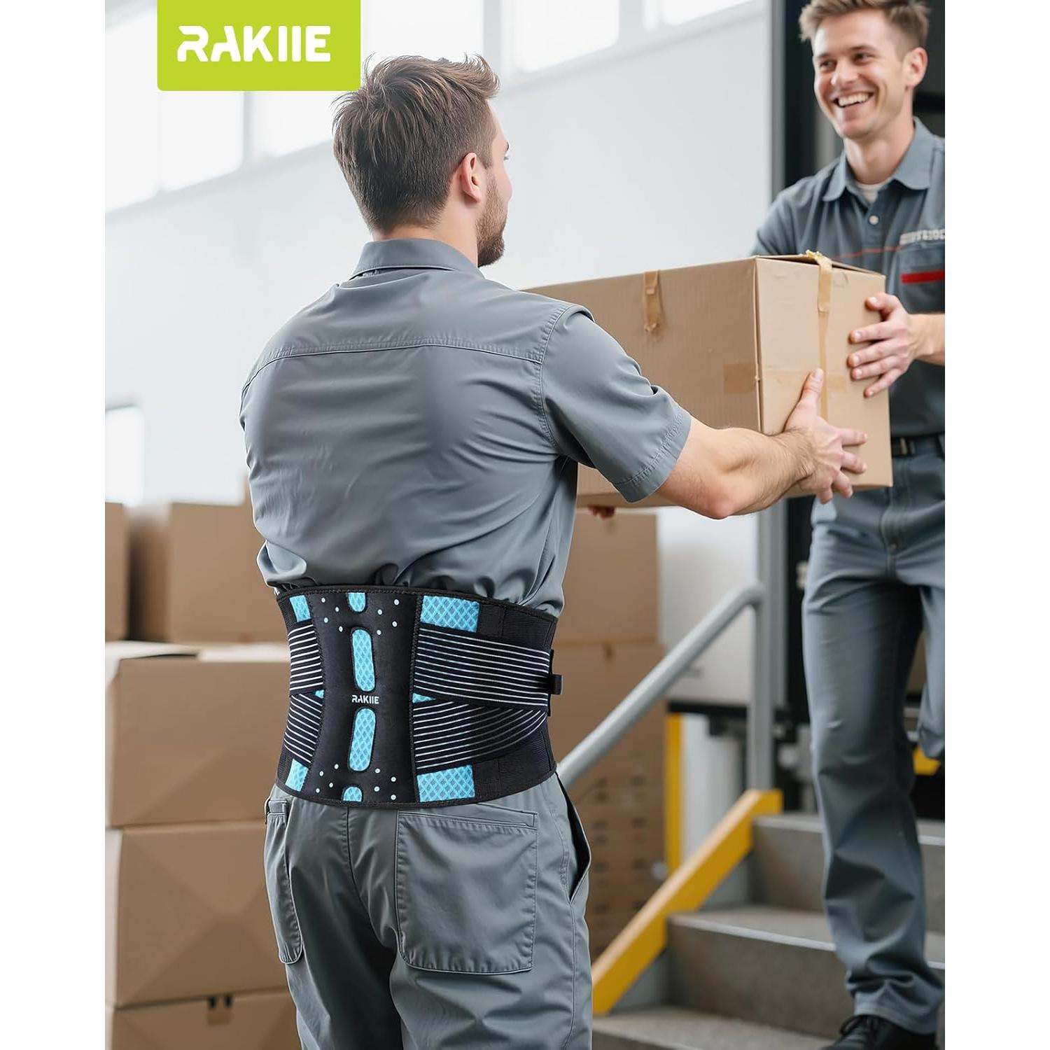 Faja de Soporte Lumbar Rakiie para Espalda Baja - Tamaño S