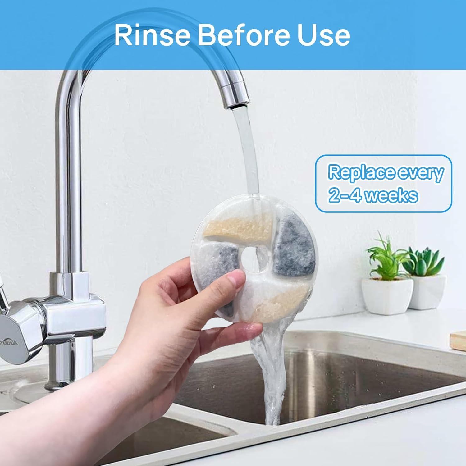 Filtros de Reemplazo ANNAINUTC para Fuente de Agua Gato - 8 Piezas