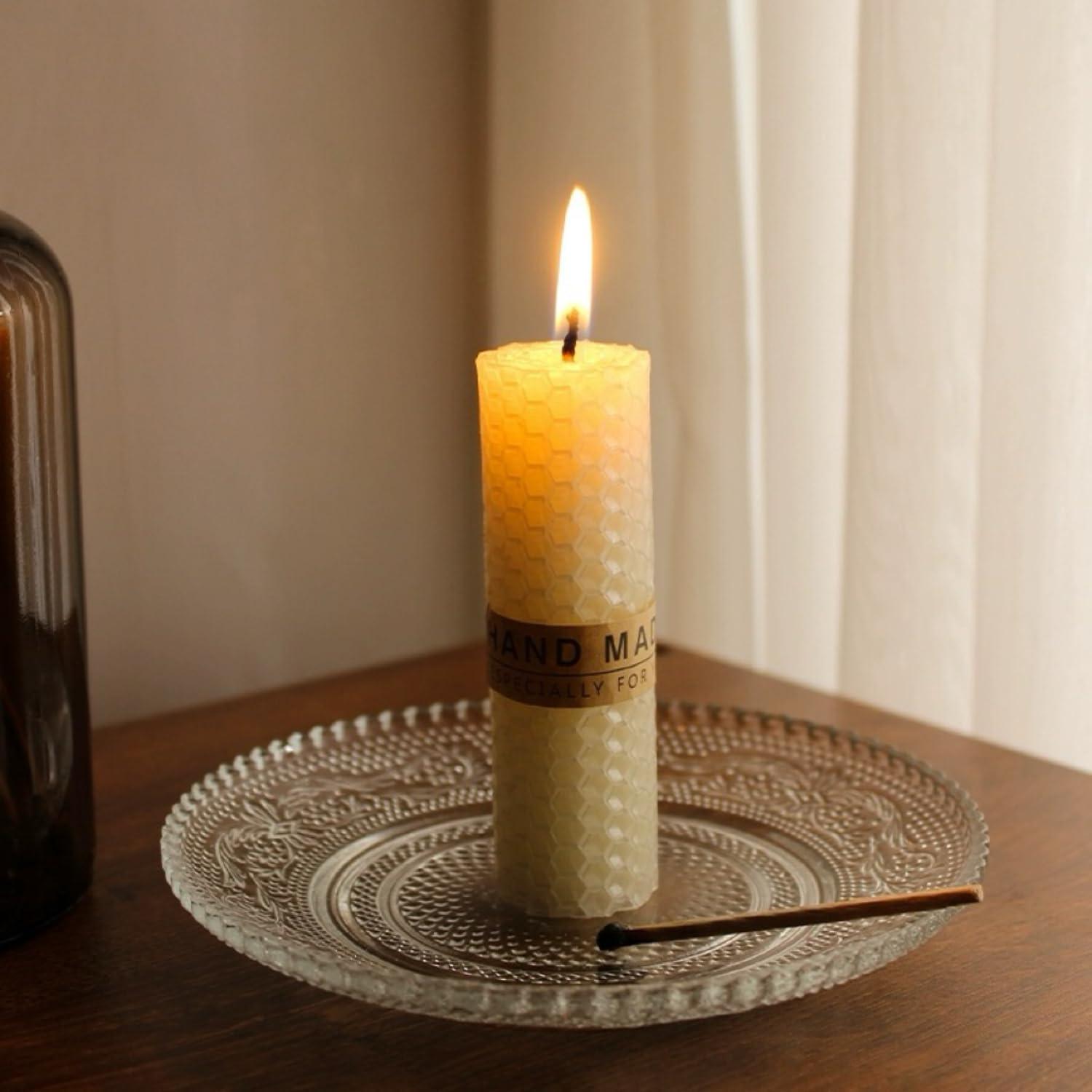 Kit de Fabricación de Velas Phinicco 12 Hojas Cera Abeja 20x20cm