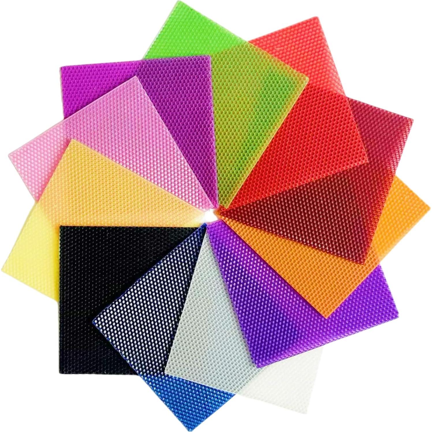 Kit de Fabricación de Velas Phinicco 12 Hojas Cera Abeja 20x20cm