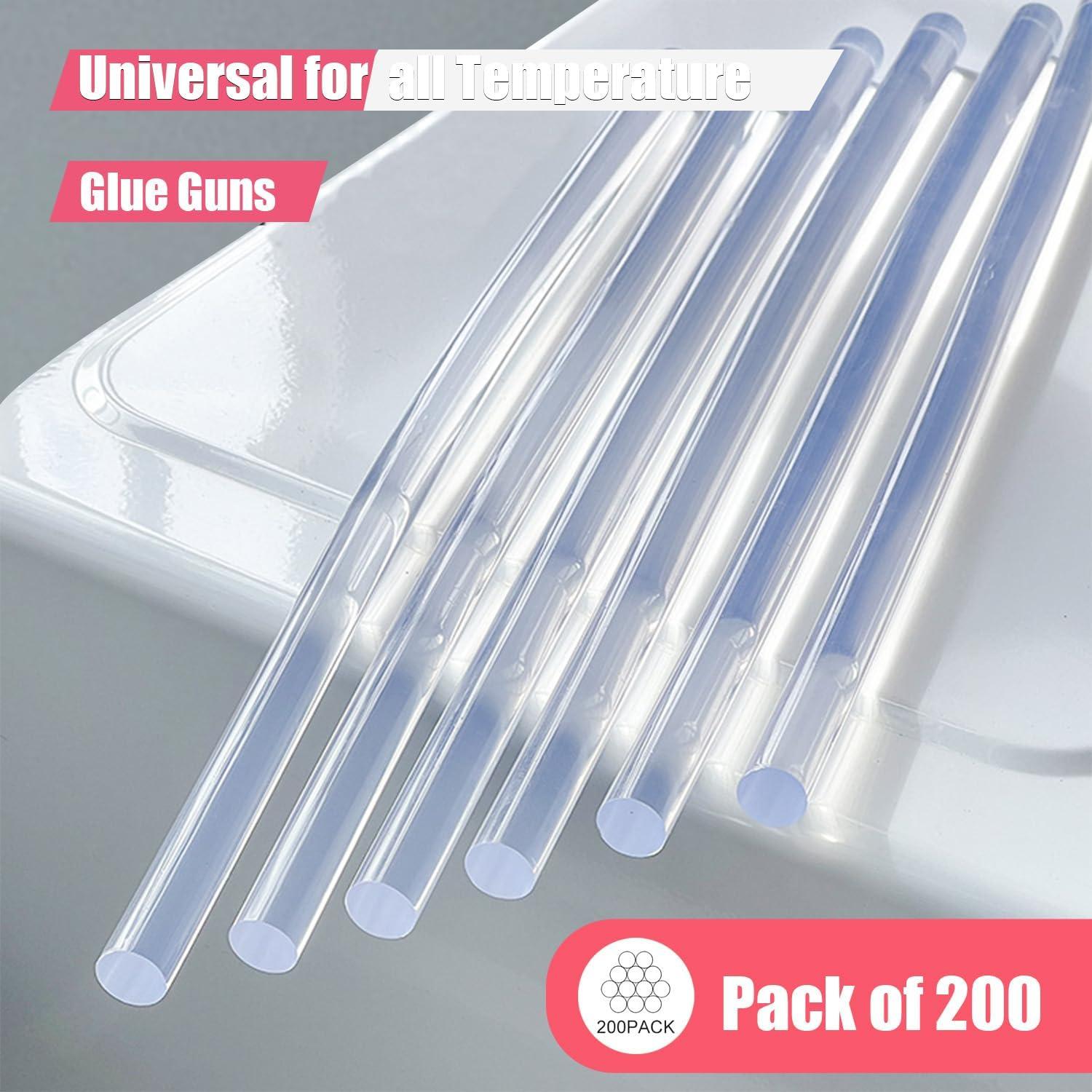 Barras de Pegamento Caliente Mini BLEDS 200 Pcs 7mm x 101.6mm