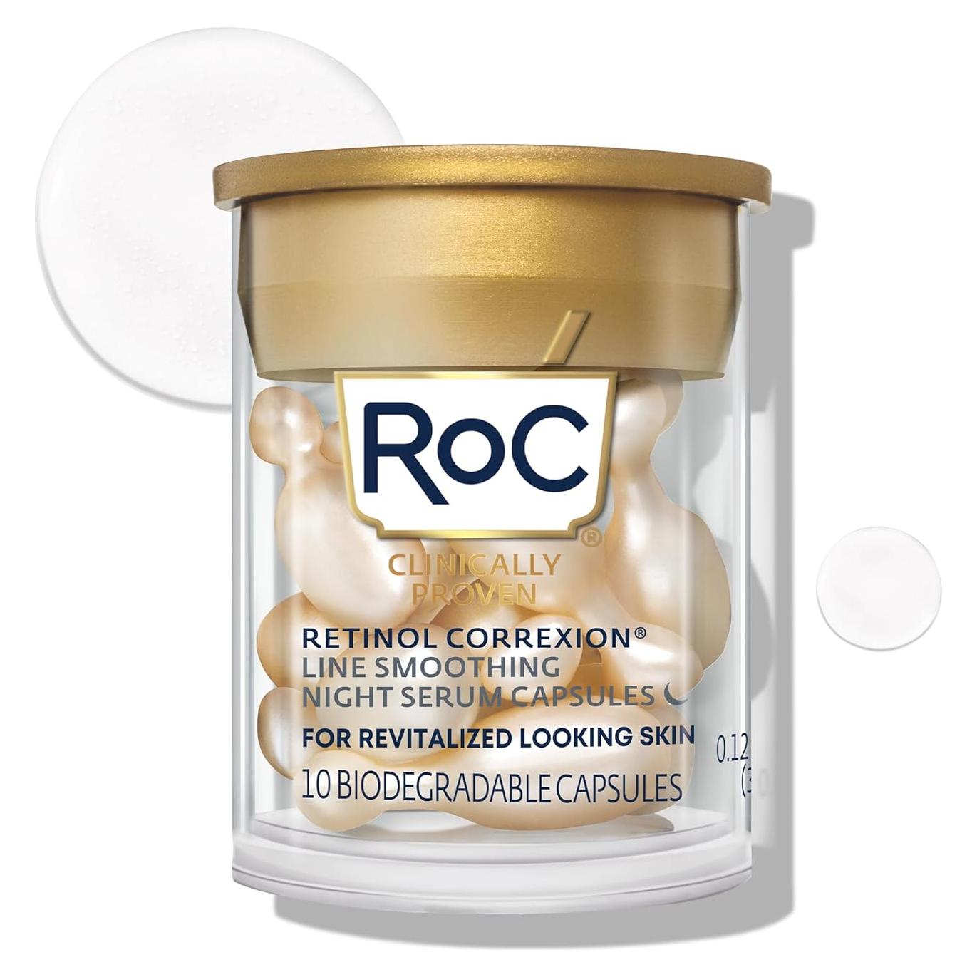 Cápsulas de Suero Nocturno RoC Retinol Correxion 10 Unidades