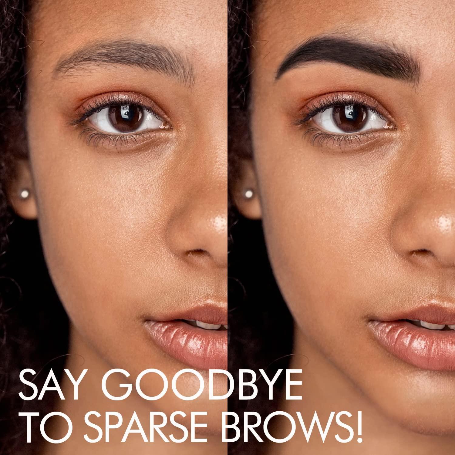 Kit de Sello de Cejas iMethod - Plantillas y Pomada Marrón Medio