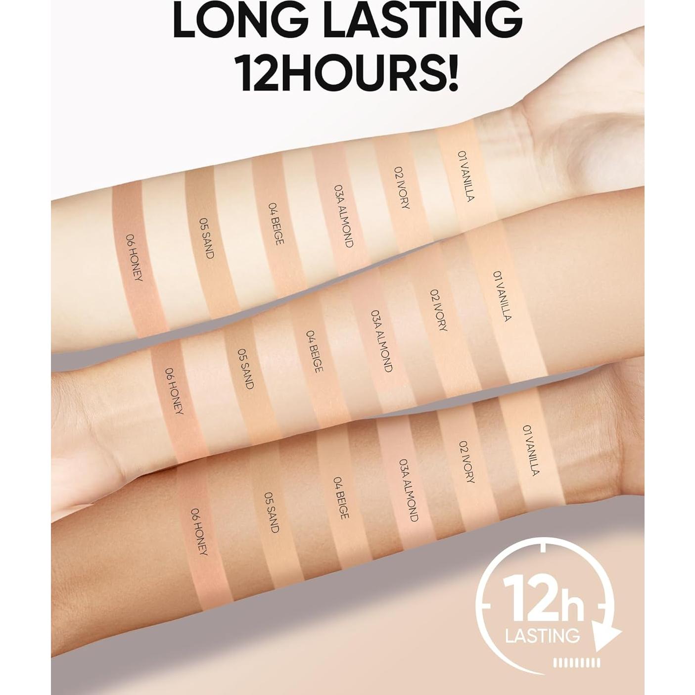 Base de Maquillaje SKINTIFIC 01 Vainilla 11g - Cobertura Total