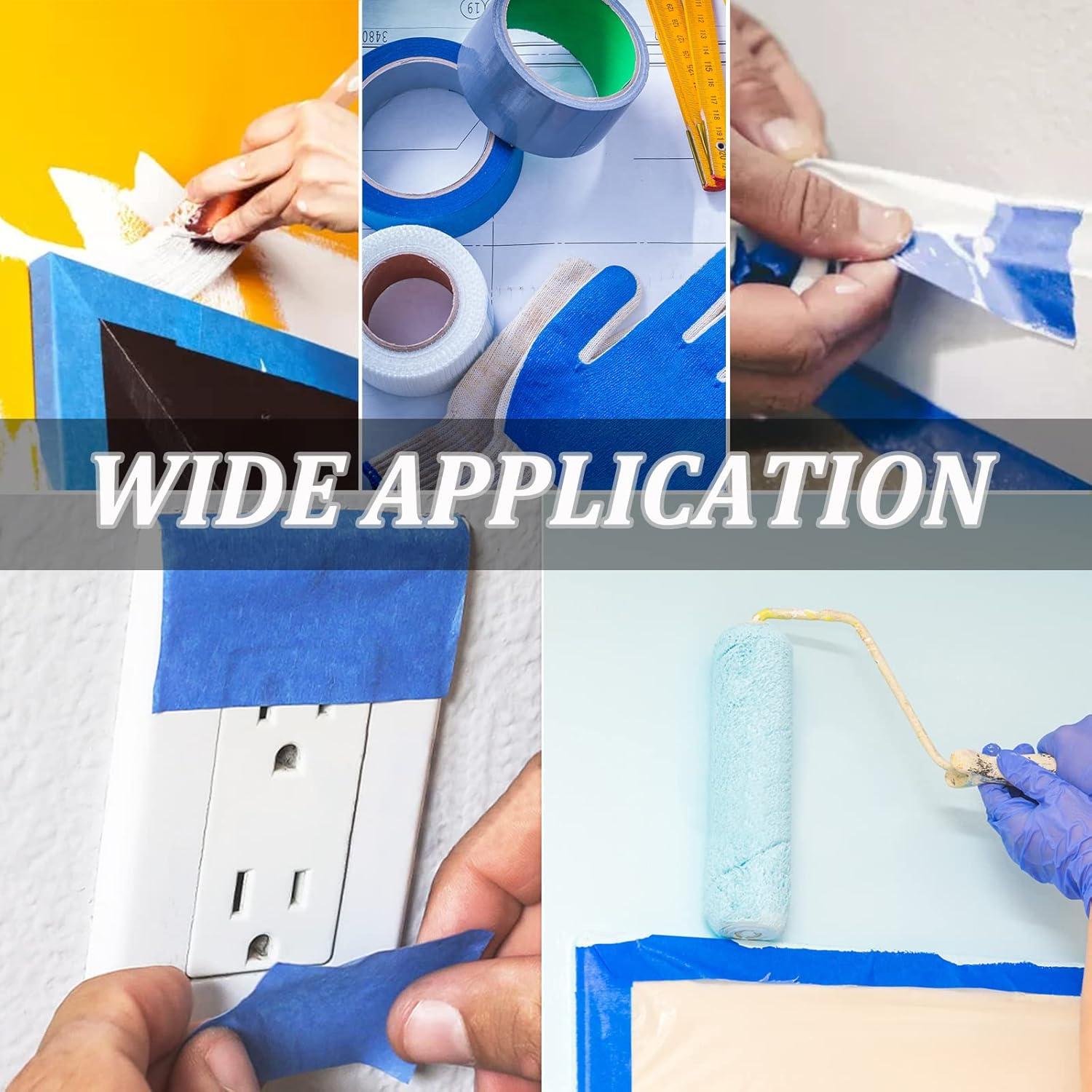 Cinta de Pintor Azul Smaring 4 Rollos 2.39 cm x 20.12 m