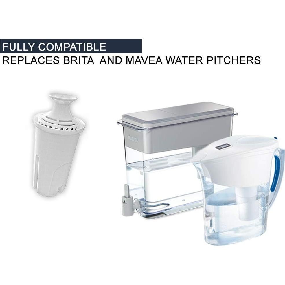 Filtros de Agua GoldTone para Jarras Brita y Mavea - 3 Unidades