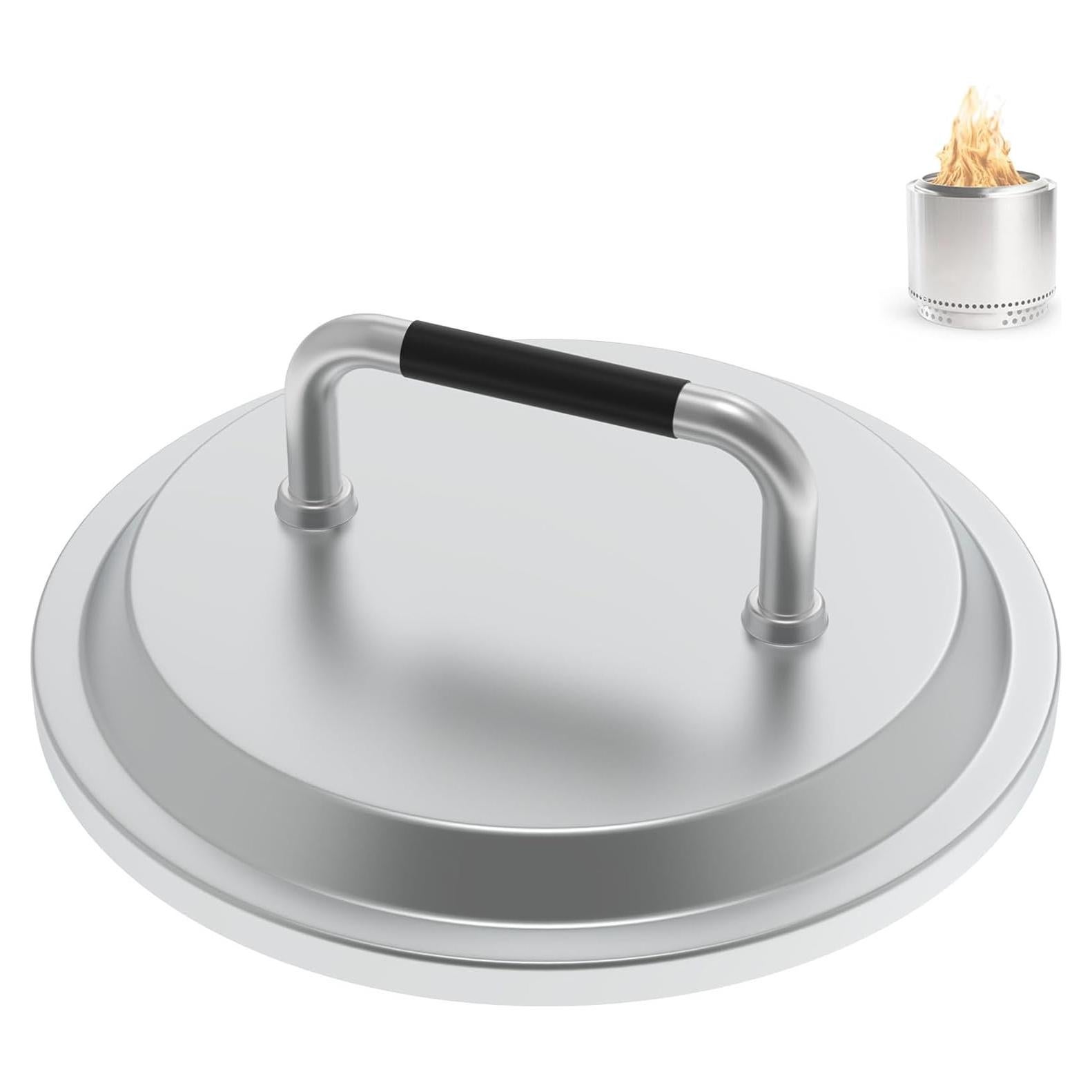 Tapa de Fogón DcYourHome 15" Acero Inoxidable para Solo Stove Ranger