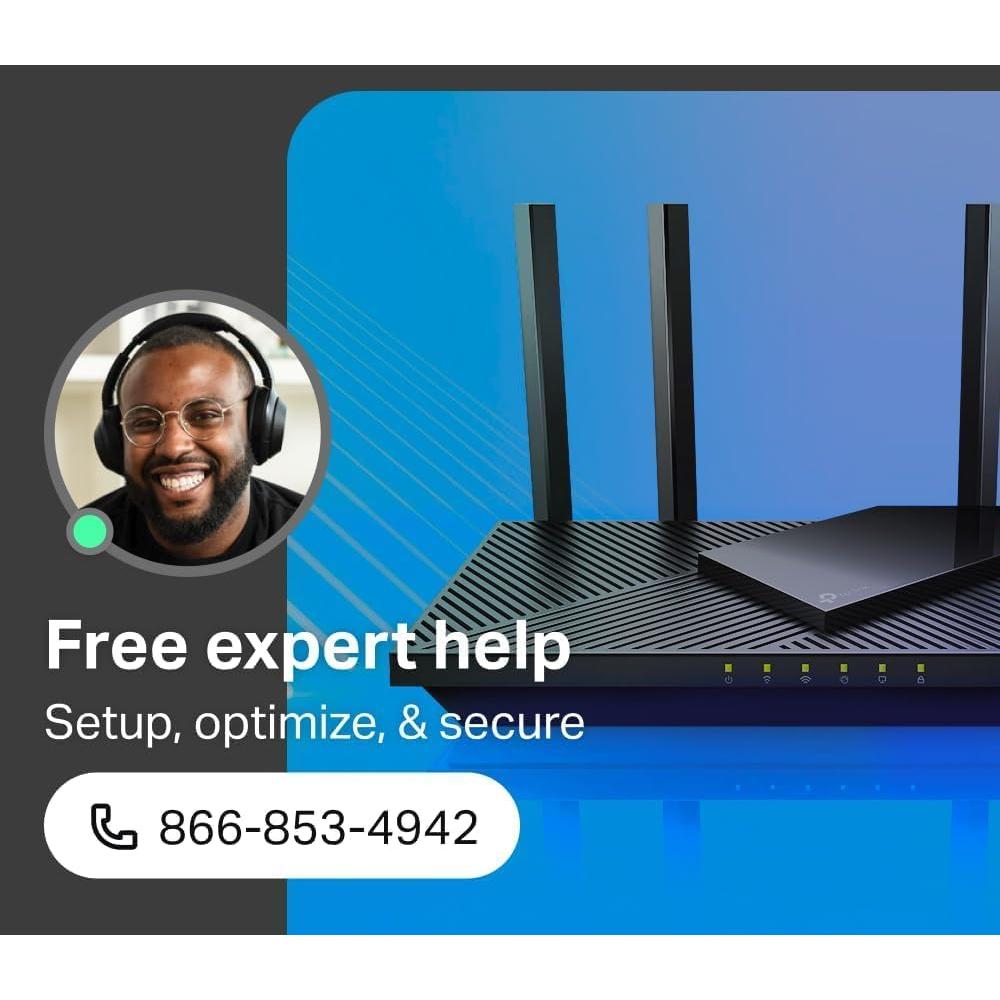 Router WiFi 6 TP-Link Archer AX21 AX1800 Doble Banda Gigabit