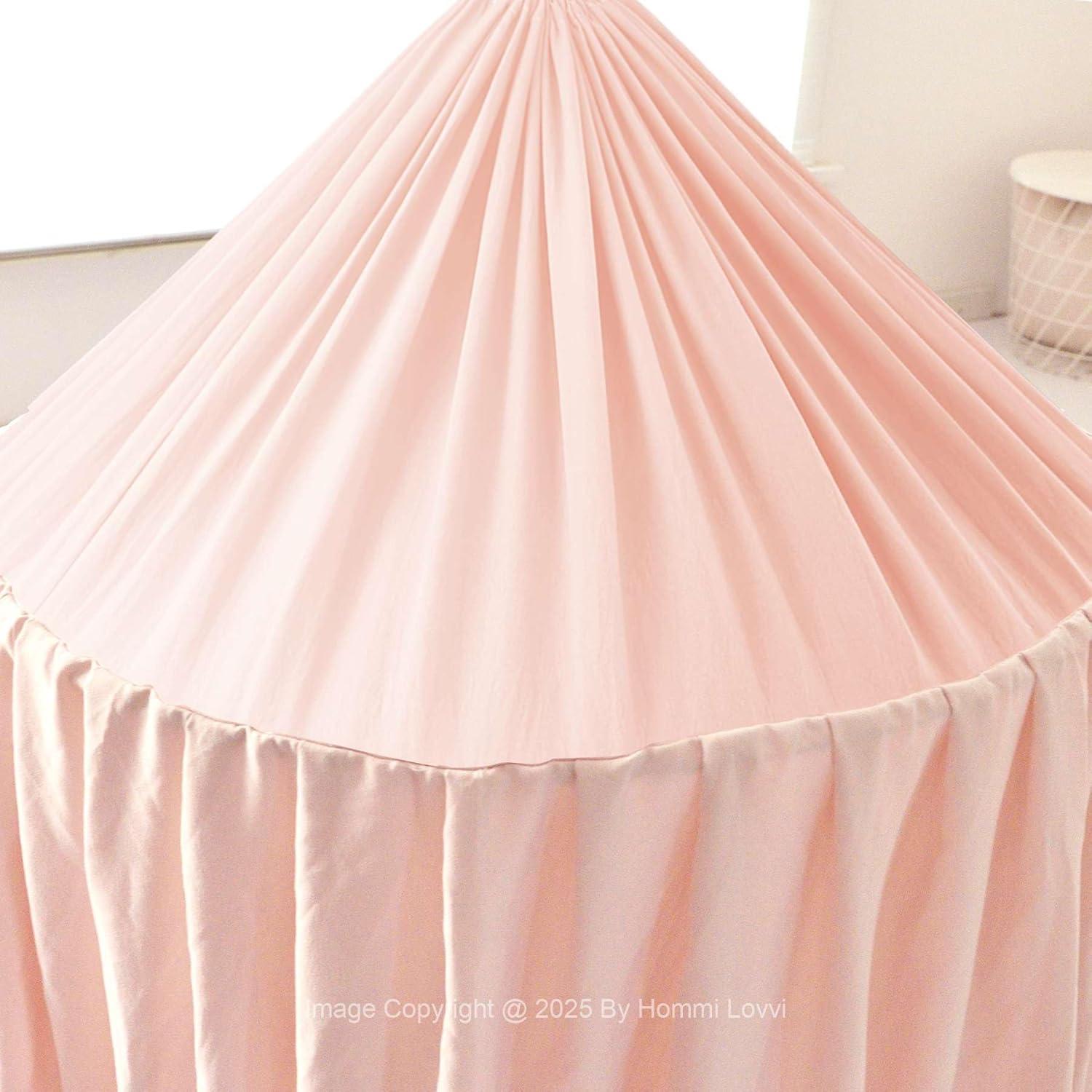 Dosel de Cama Rosa Claro Hommi Lovvi con Luces LED 280cm