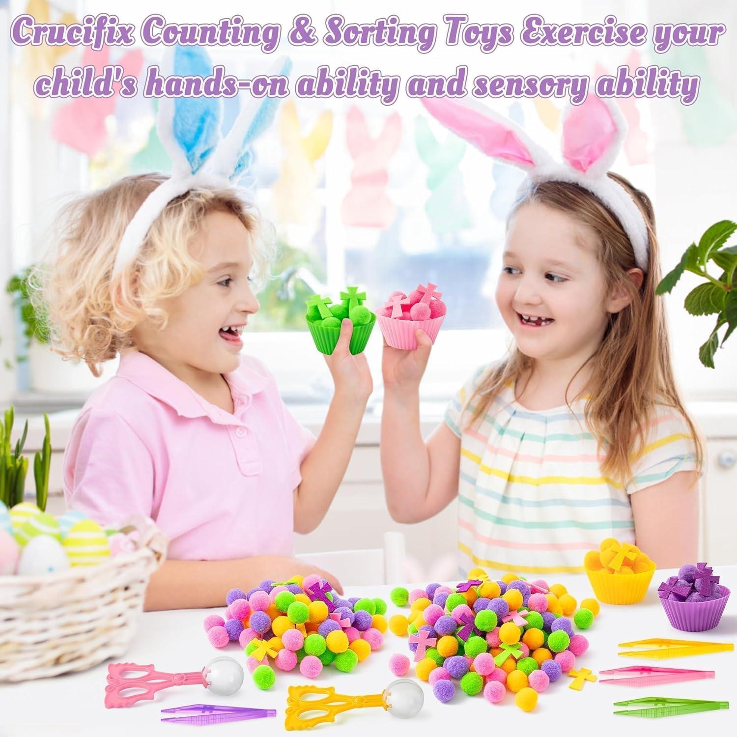 Rellenos Sensoriales de Cruz EZdhuawuse - Juguetes Educativos