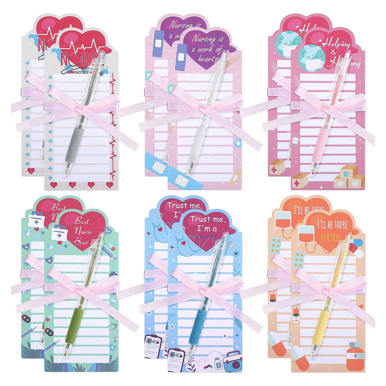 Set de Notas Adhesivas y Bolígrafos Fuutreo para Enfermeras