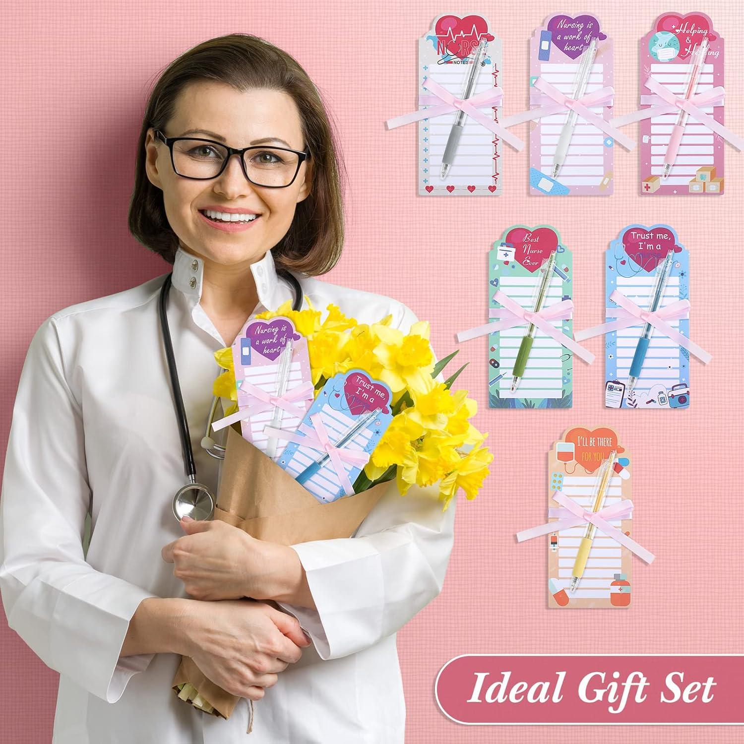 Set de Notas Adhesivas y Bolígrafos Fuutreo para Enfermeras