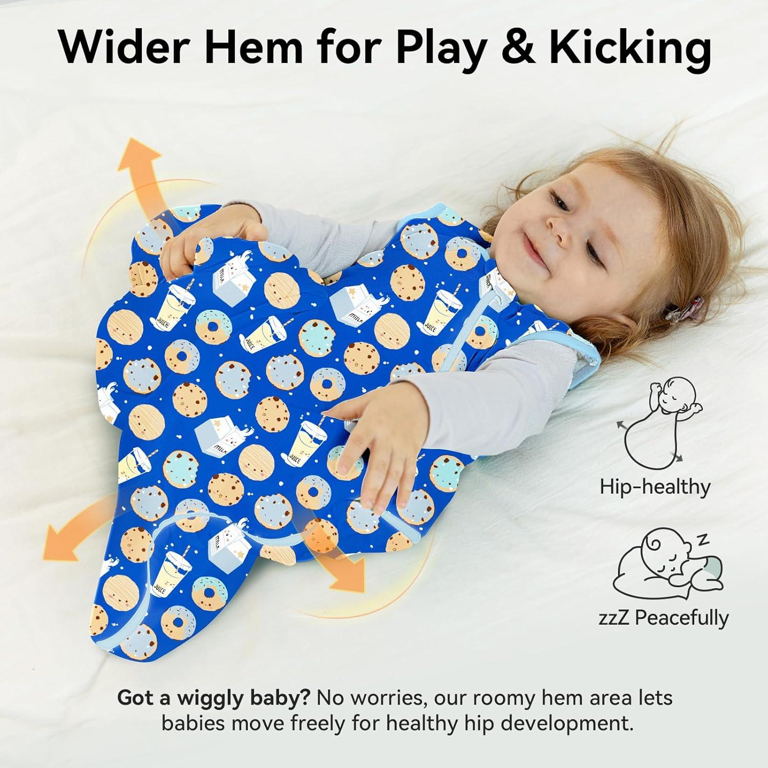 Saco de dormir unisex EasyFi 0-6 meses 1.0 Tog bambú