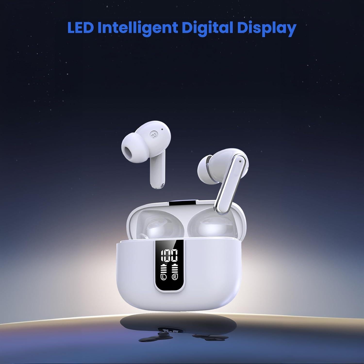 Auriculares Inalámbricos 21X - Bluetooth 5.3, ANC, 20H