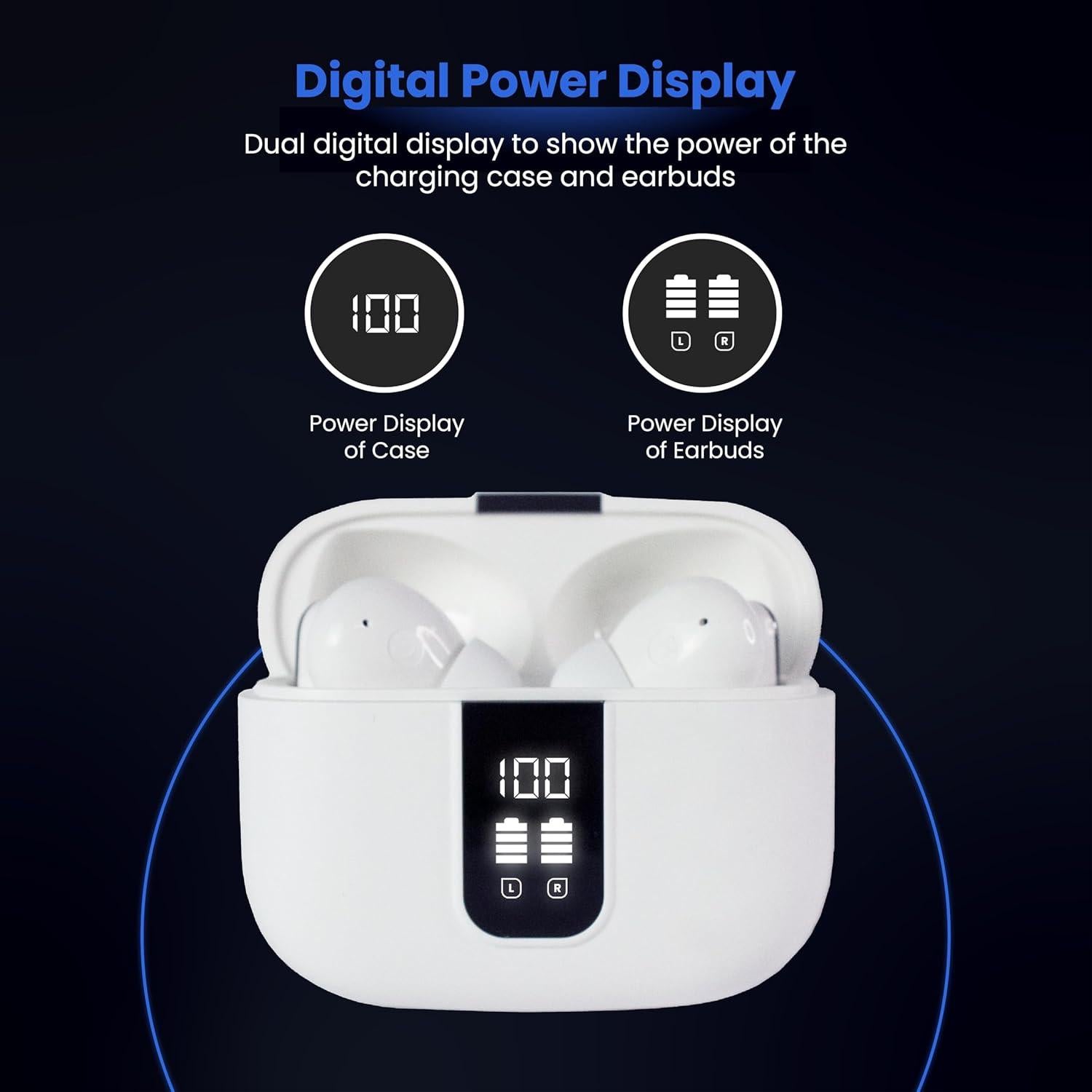 Auriculares Inalámbricos 21X - Bluetooth 5.3, ANC, 20H