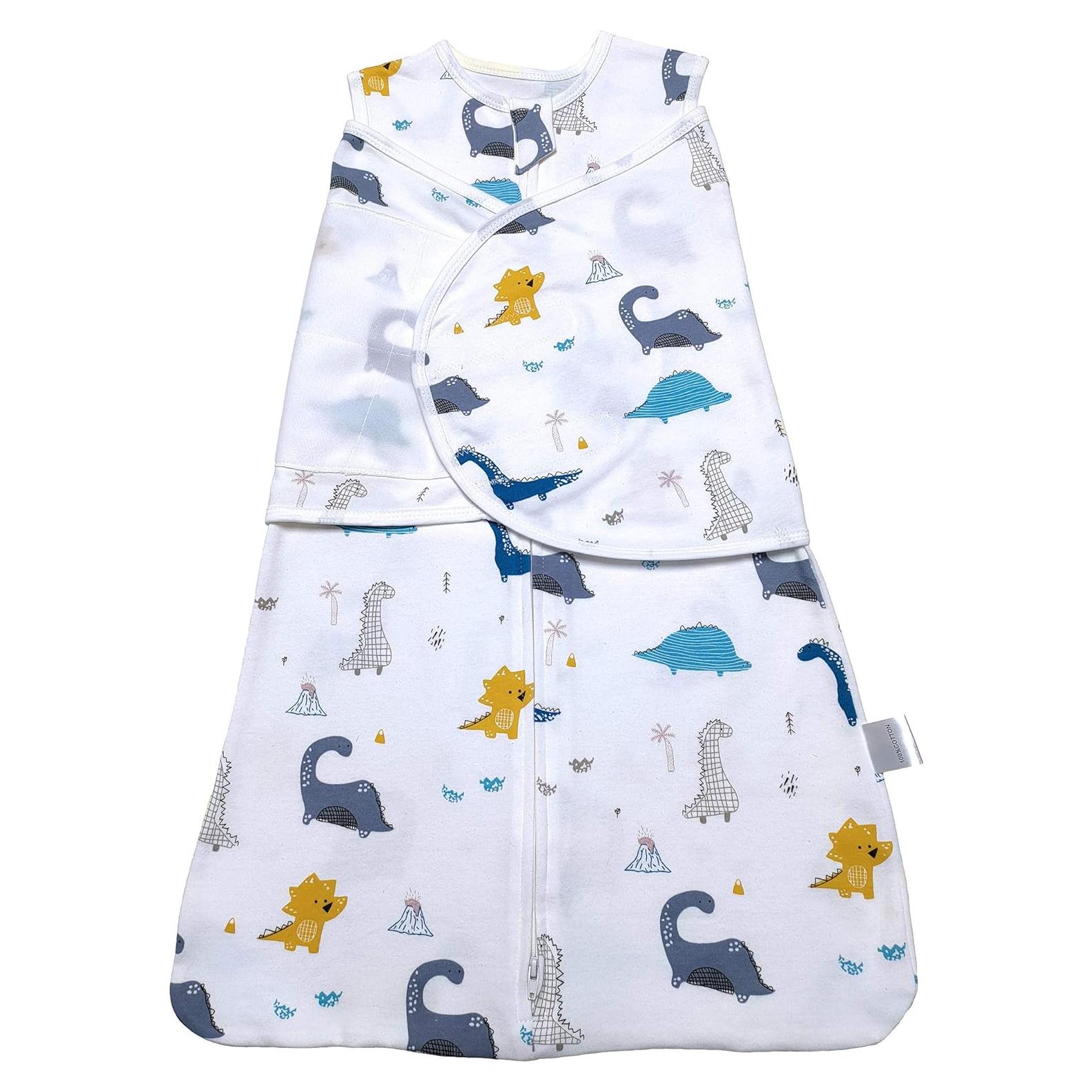 Saco de Arrullo para Bebé Enrich YLife Dinosaurio Azul 3-9 Meses