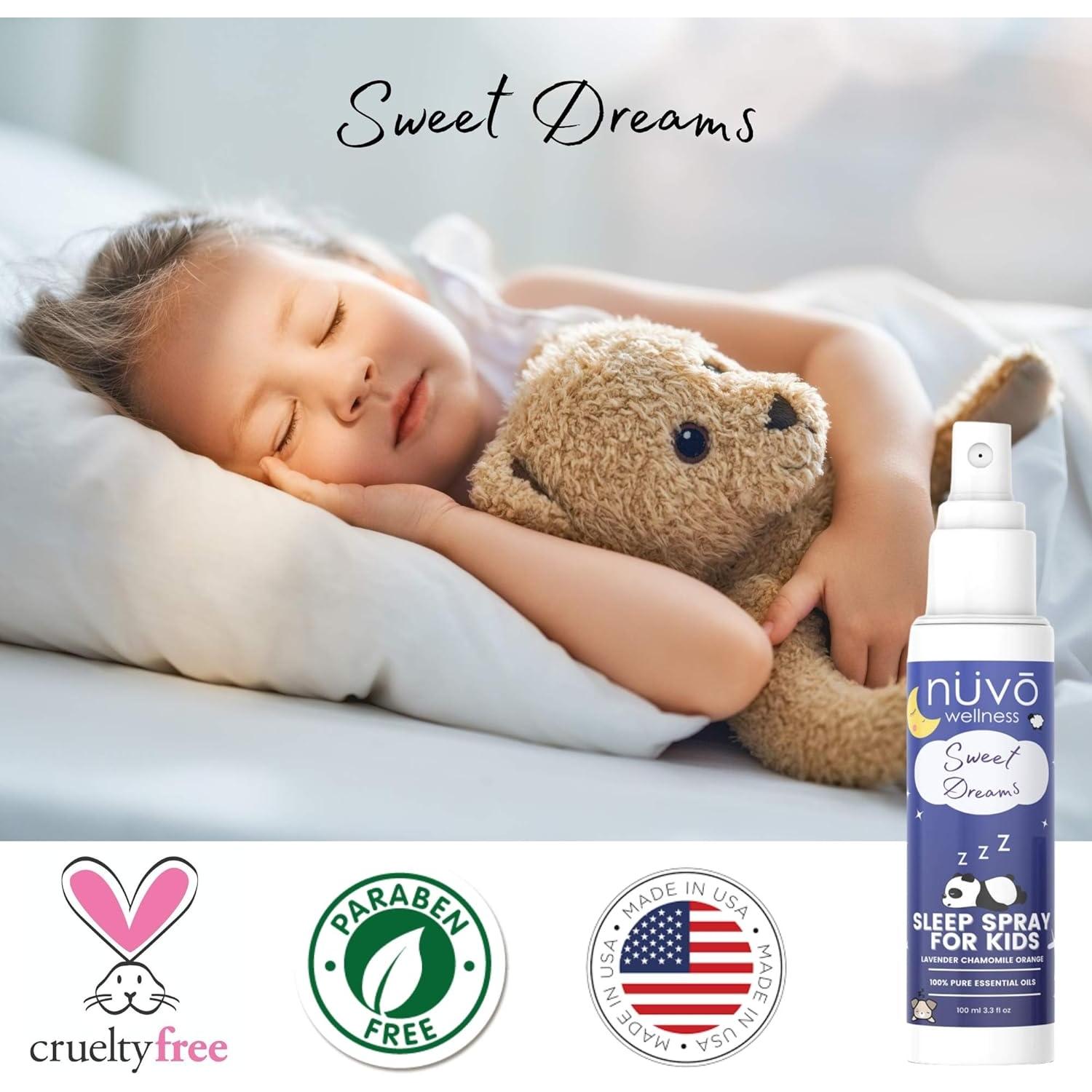 Spray de Almohada NUVO WELLNESS para Niños 93.5ml - Aceites Esenciales