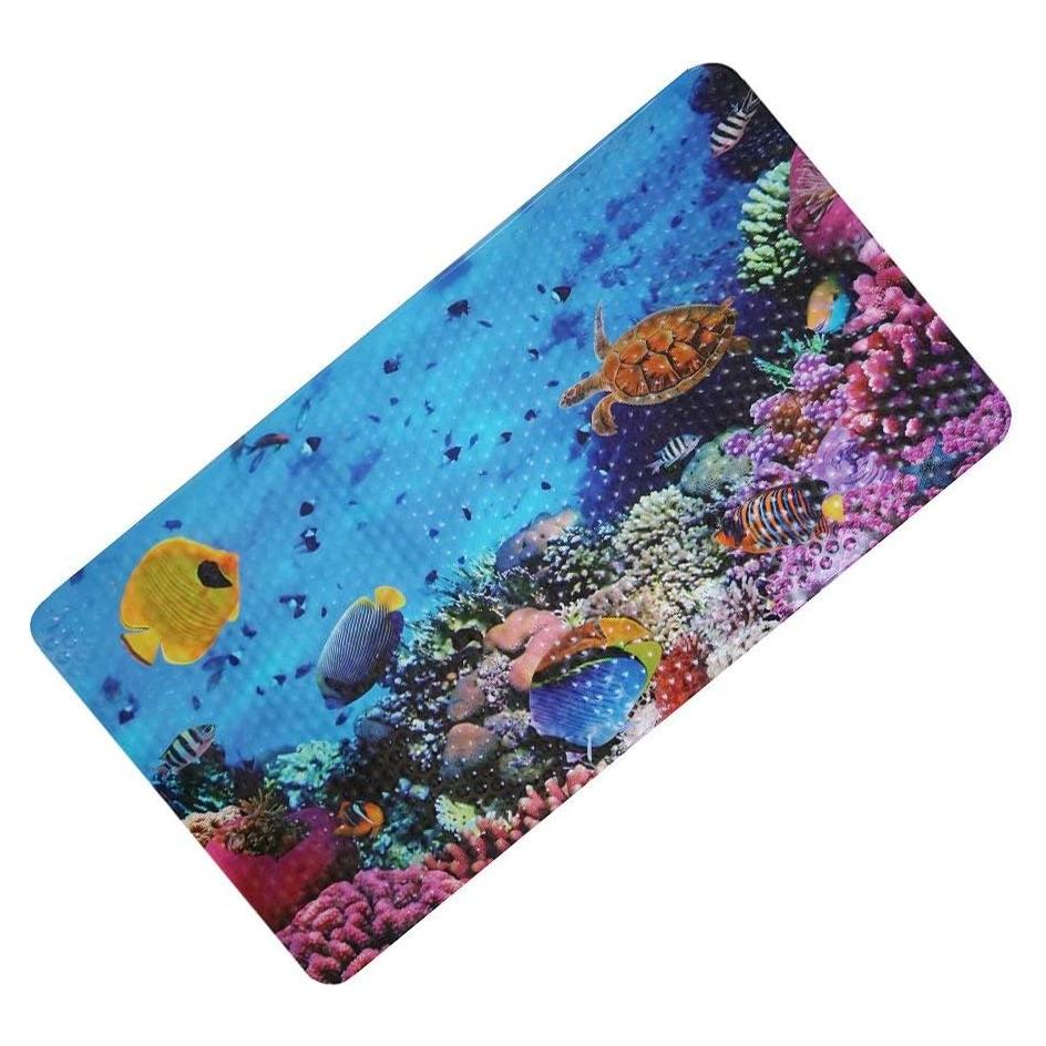 Alfombrilla de Baño Antideslizante FEIDOL 68.6x38.1cm Hipopótamo Beige