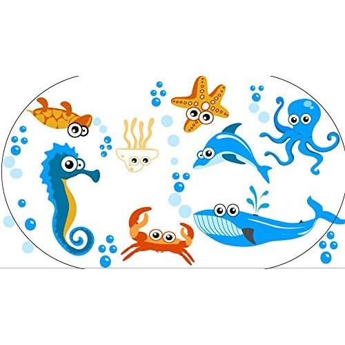 Alfombrilla de Baño Antideslizante FEIDOL 68.6x38.1cm Hipopótamo Beige