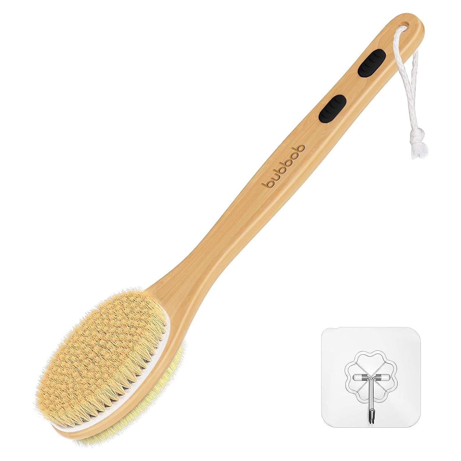 Esponja de Espalda Bubbob con Mango Largo 43 cm - Exfoliador Ducha