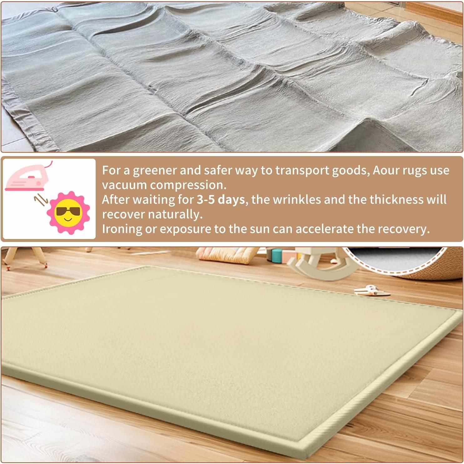 Alfombra de Juego para Bebés Relax 152x152 cm Acolchada