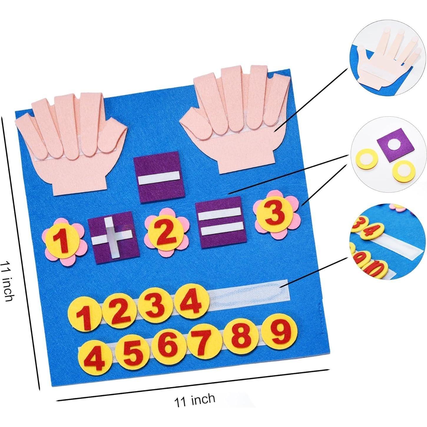 Juguete Educativo Guiyal Montessori de Fieltro para Niños 3+