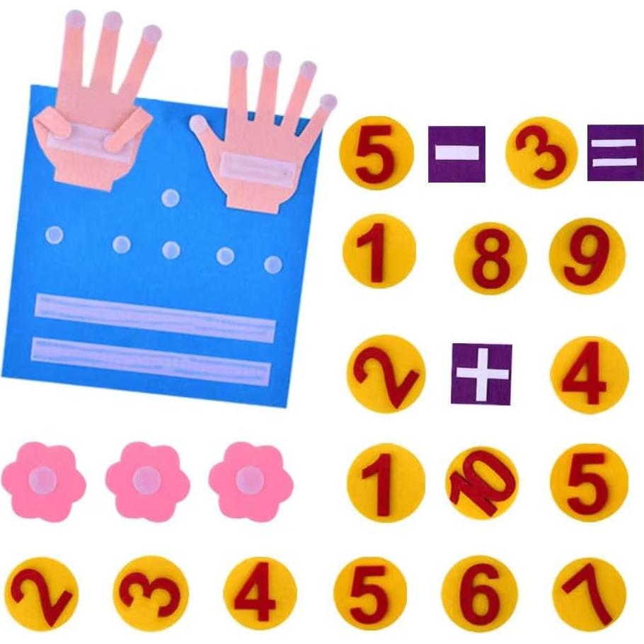 Juguete Educativo Guiyal Montessori de Fieltro para Niños 3+