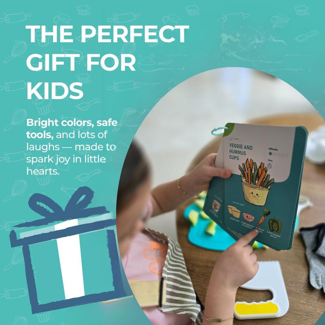 Set de Cocina Montessori Tovla Jr. para Niños 4-10 Años