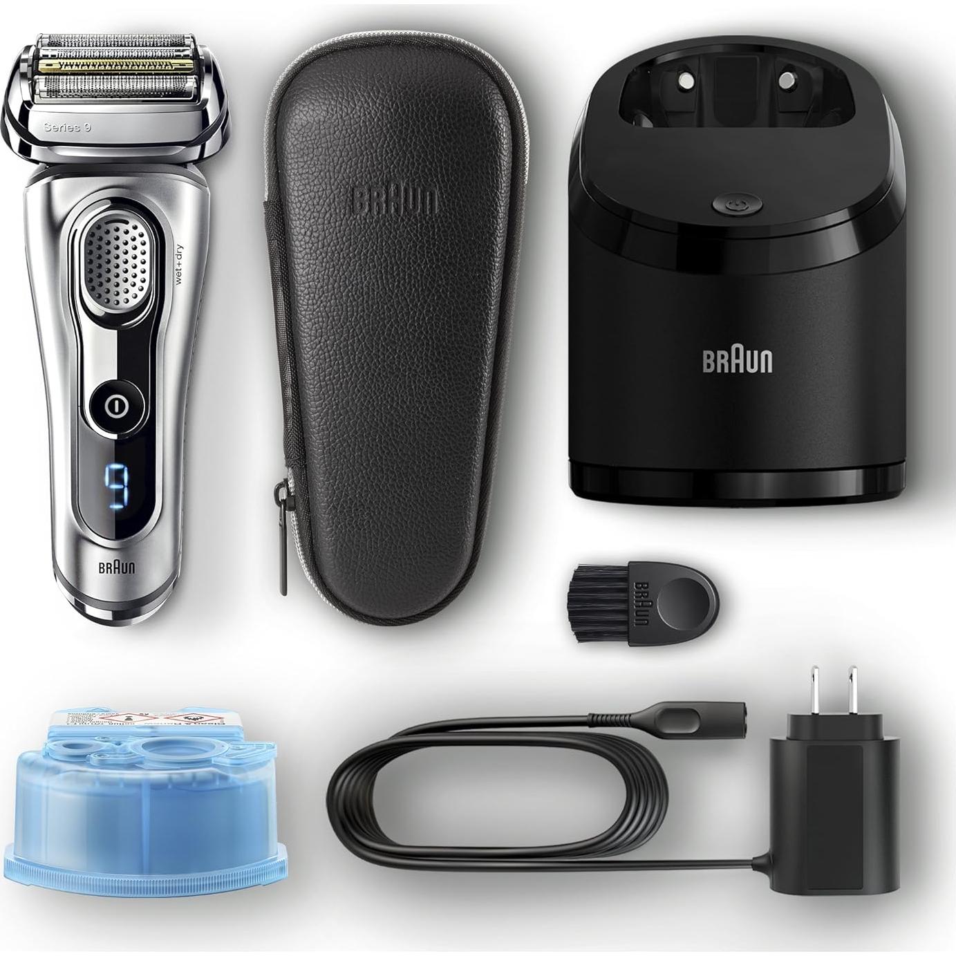 Afeitadora eléctrica Braun Serie 9 9291cc con recortador y estuche