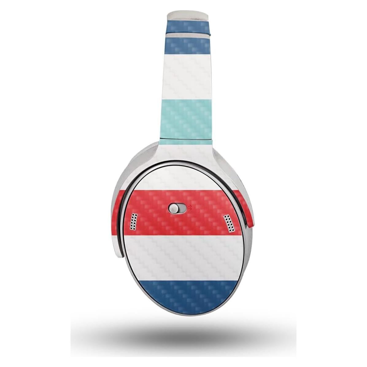 Funda de Fibra de Carbono MightySkins para Auriculares Bose QuietComfort 2023 - Rayas de Marinero