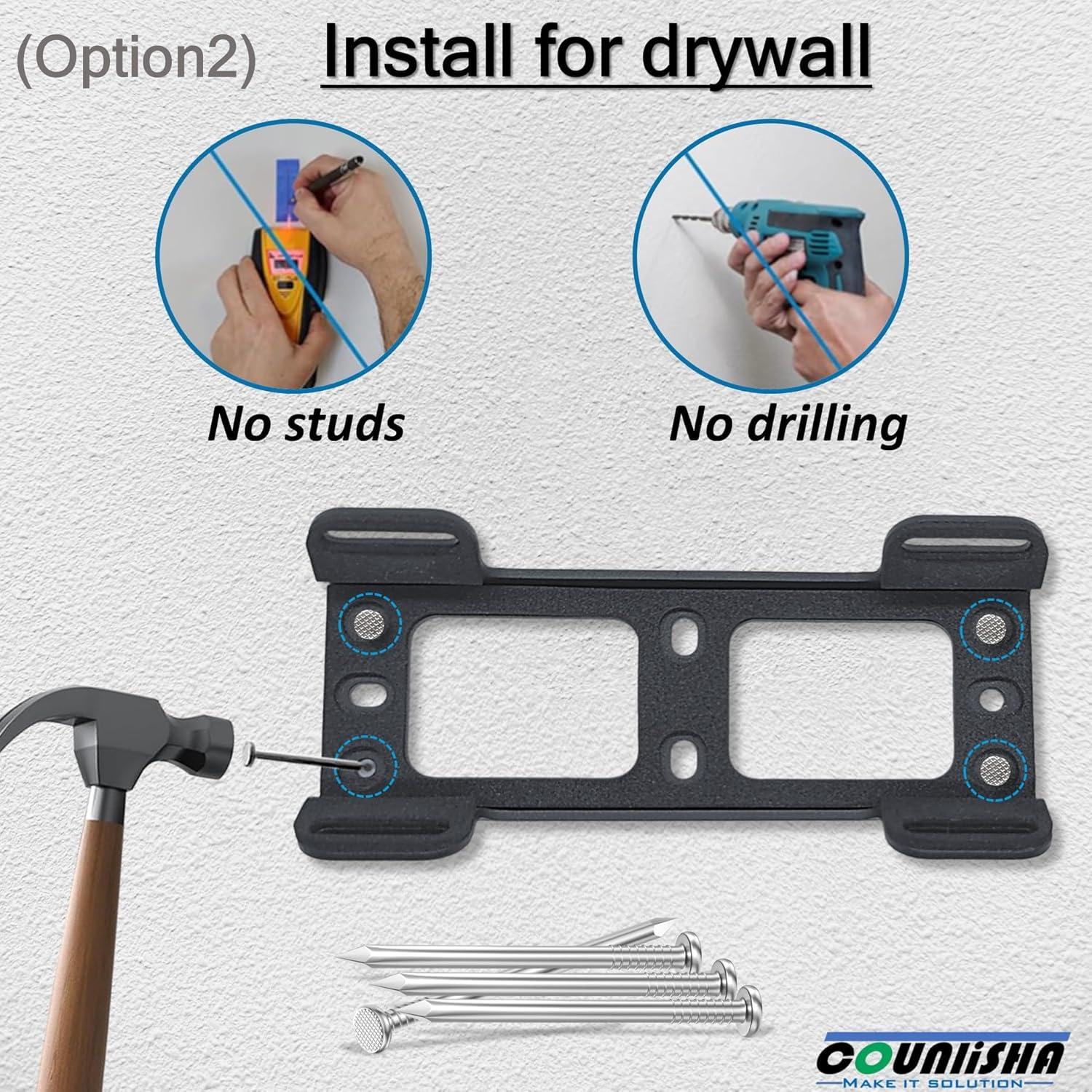 Soporte de Pared para Altavoces JBL Charge y Flip - Metal Ajustable