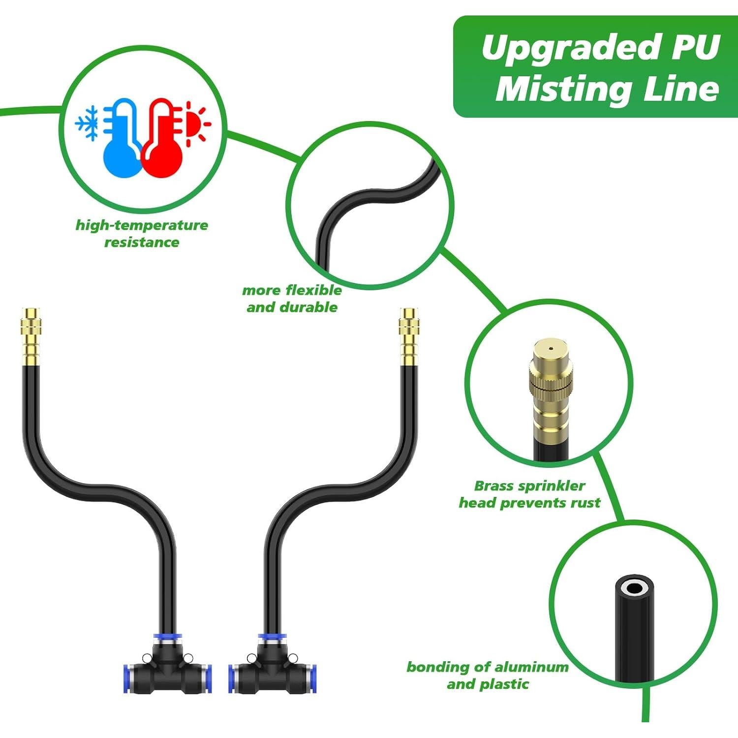 Sistema de Riego por Goteo LASTOOLS 5.03M Ajustable 360°