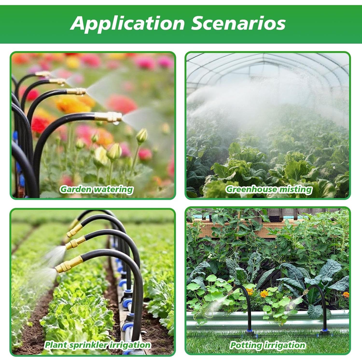 Sistema de Riego por Goteo LASTOOLS 5.03M Ajustable 360°