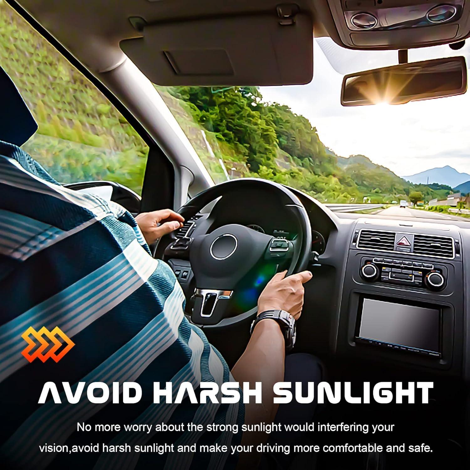 Visera de Sol Lado Izquierdo Beige ILONPA para Toyota Venza 2009-2016