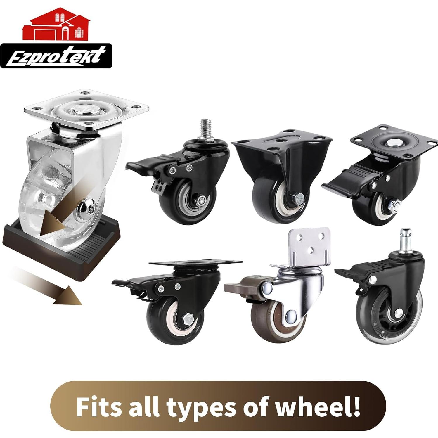 Copas Antideslizantes para Muebles Ezprotekt - 4 Pcs 73.7x58.4mm