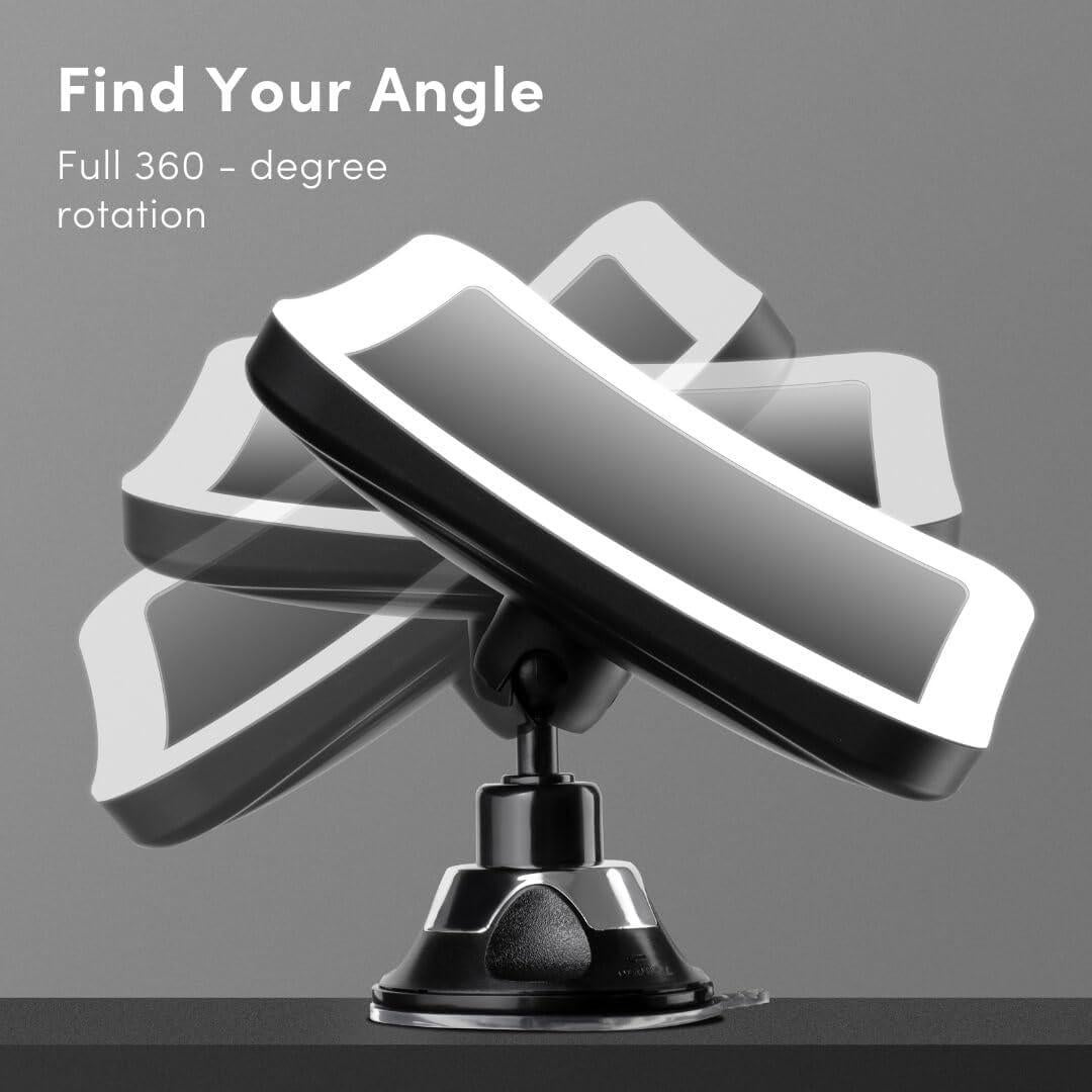 Espejo de Aumento Fancii 10x Recargable con Luz LED Táctil