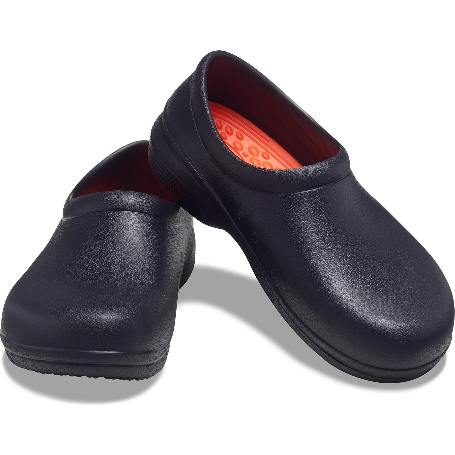 Zapatos Antideslizantes Crocs Work On The Clock 13M/11H Negro