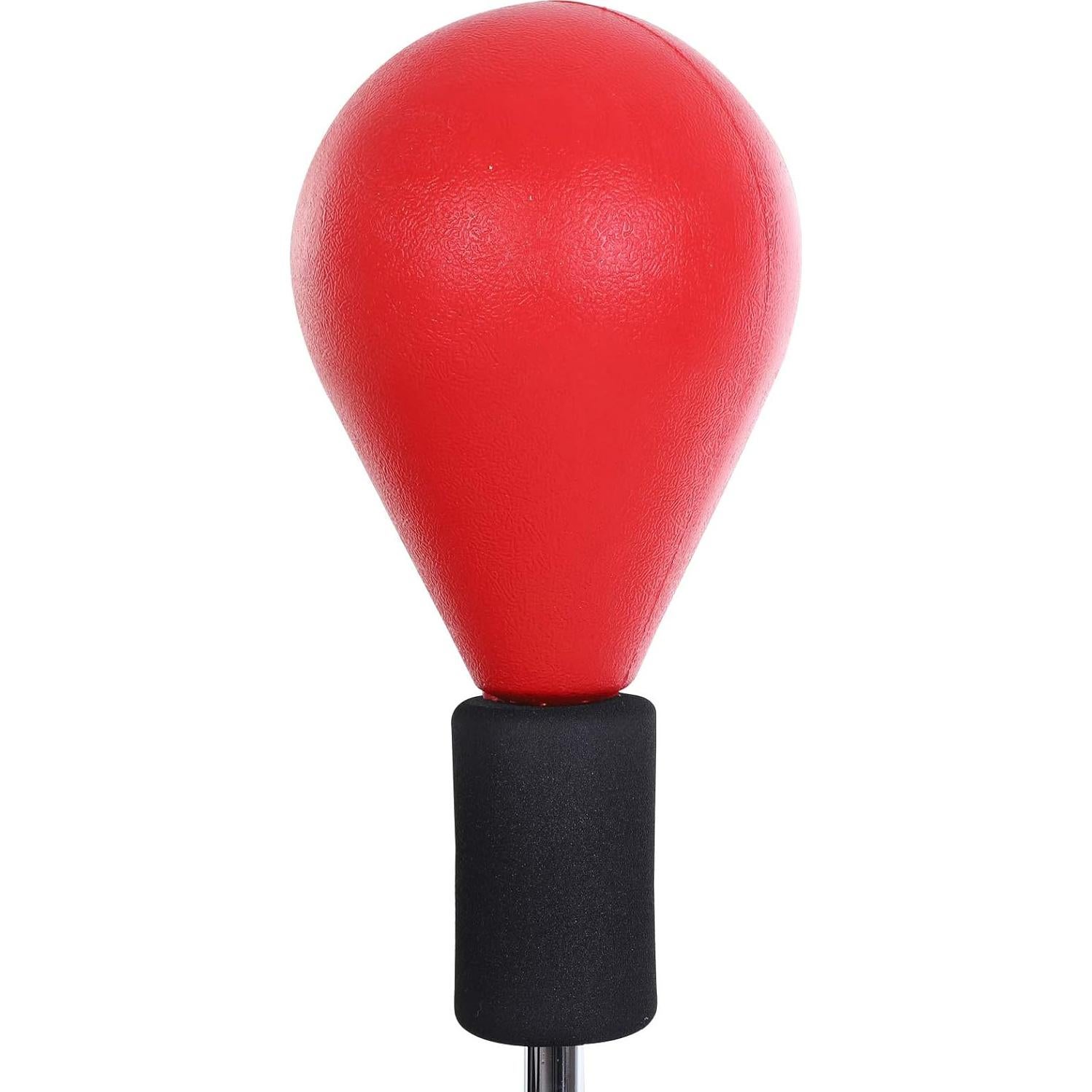 Saco de Boxeo Soozier Ajustable con Guantes - Rojo