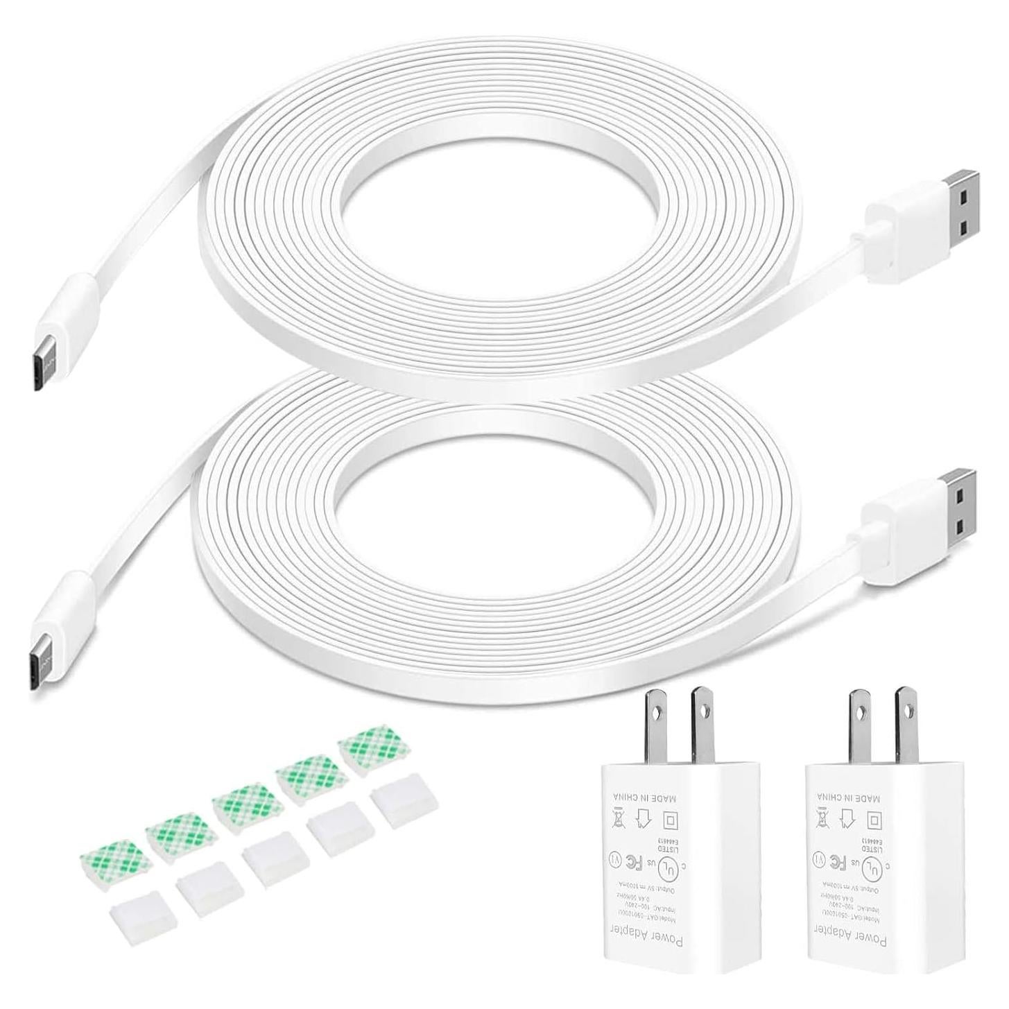 Cable de Alimentación 10FT DIANMU para Cámaras de Seguridad