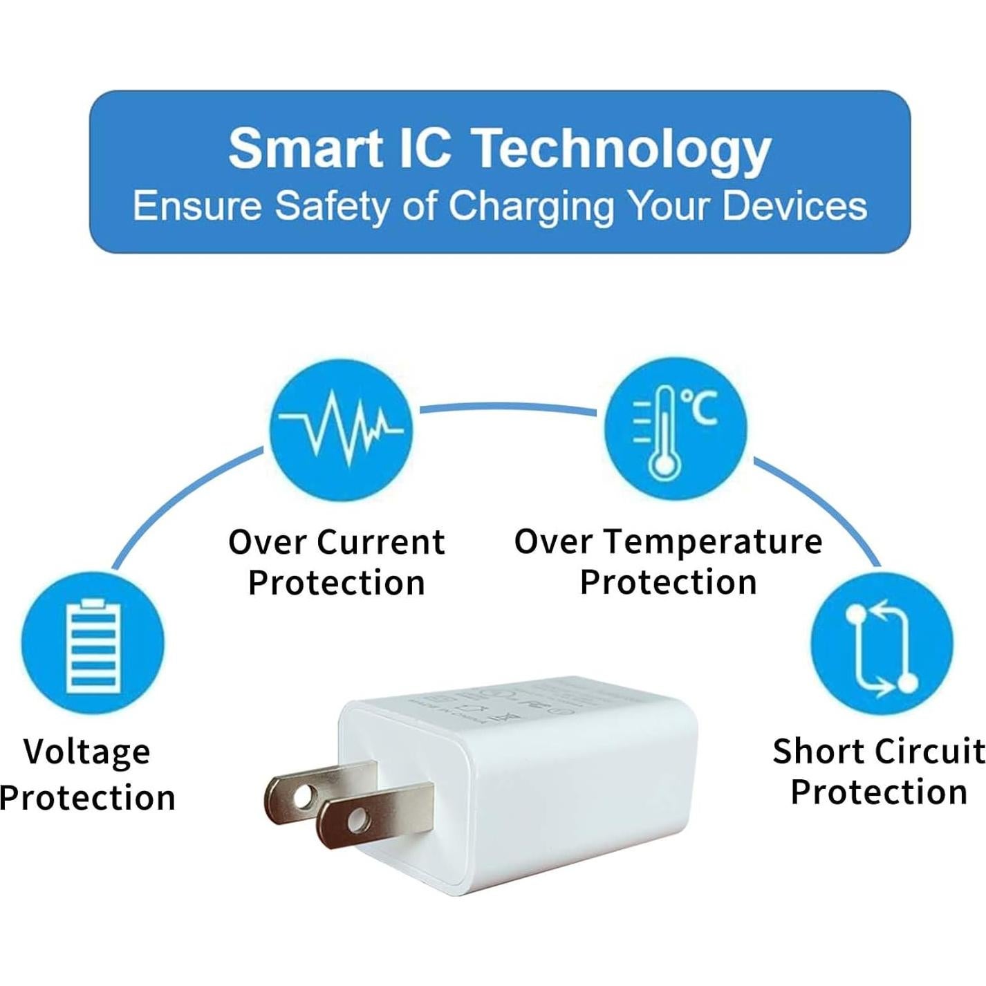 Cable de Alimentación 10FT DIANMU para Cámaras de Seguridad