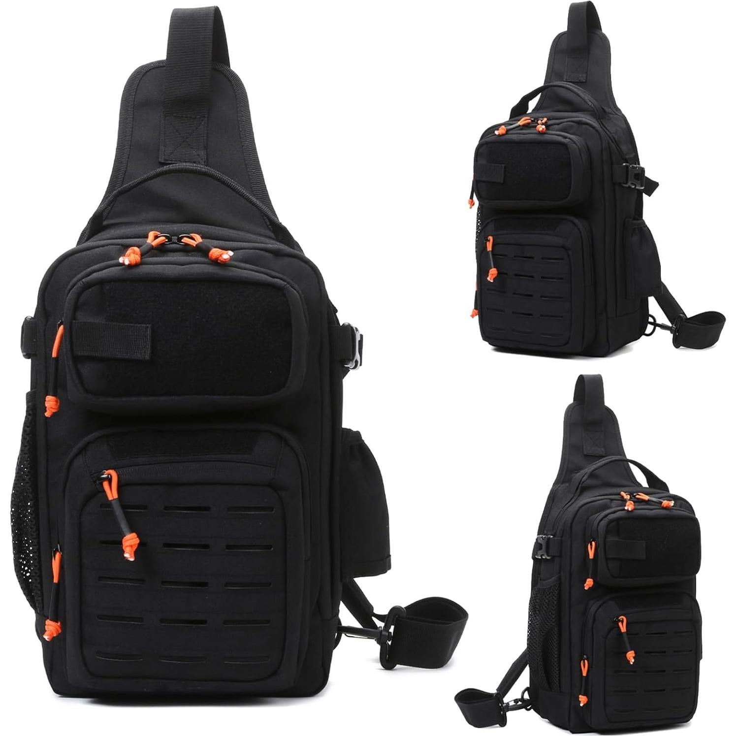 Mochila de Pesca Aocmpxs 12L Impermeable con Parche EE. UU.